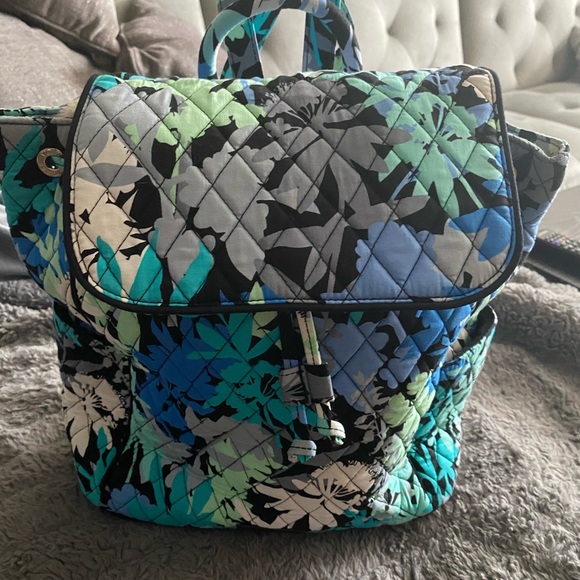 Vera Bradley Drawstring Backpack - Picture 3 of 3